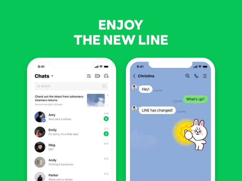 create line account on pc